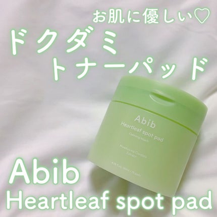 ドクダミカーミングタッチスポットパッド/Abib /トナーパッドを使ったクチコミ(1枚目)