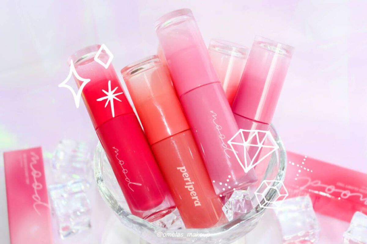 ペリペラ インク ムード グロイ ティント/PERIPERA/リップティントを使ったクチコミ（2枚目）