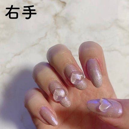 ジェルネイル(ライト対応)/セリア/ジェルネイルを使ったクチコミ(2枚目)