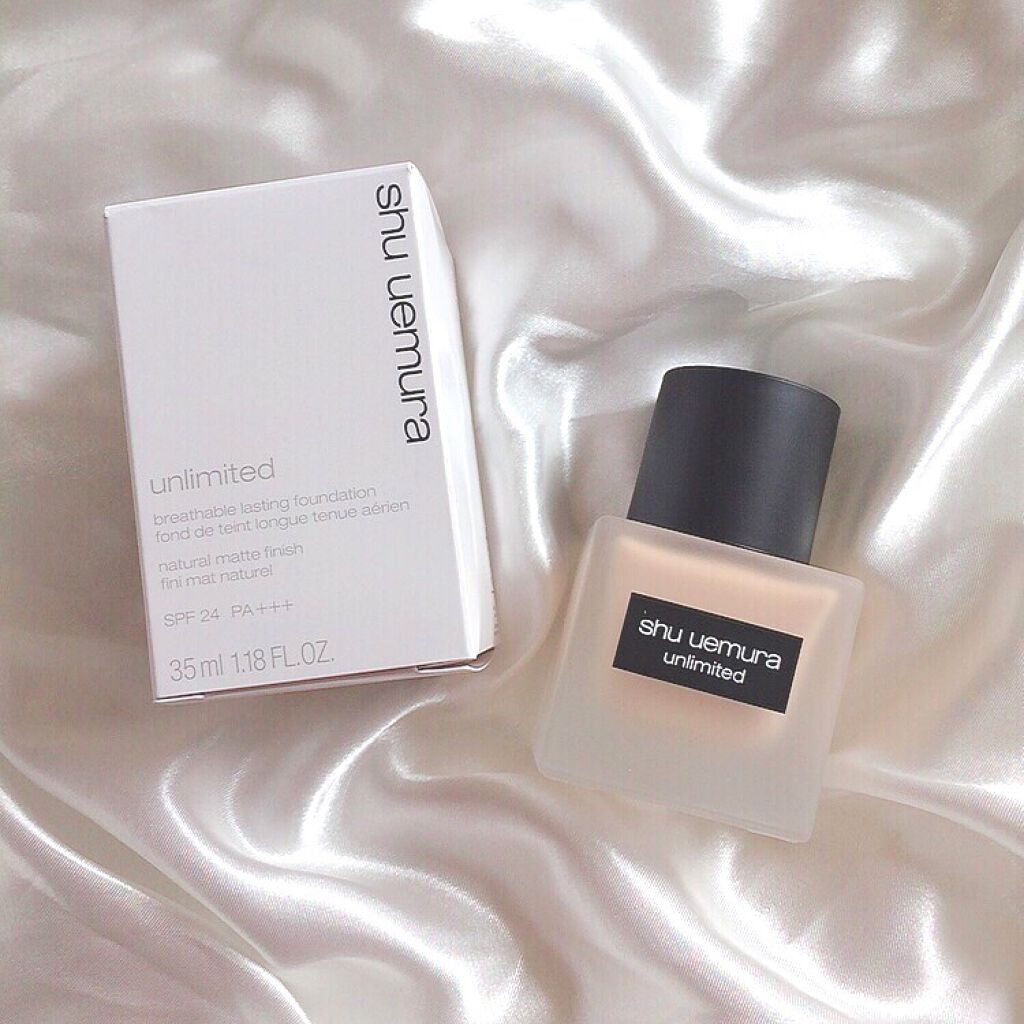(旧)アンリミテッド ラスティング フルイド/shu uemura/リキッドファンデーションを使ったクチコミ(8枚目)