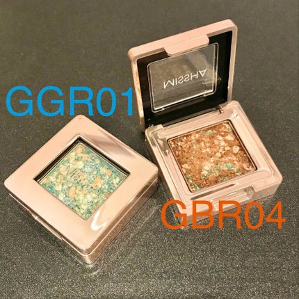 グリッタープリズム シャドウ/MISSHA/グリッターを使ったクチコミ(1枚目)