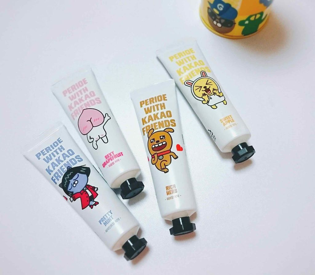 ゆんそんみ on LIPS 「韓国ブランドPERIOE(ぺリオ)カカオフレンズコラボ歯磨き粉..」(1枚目)