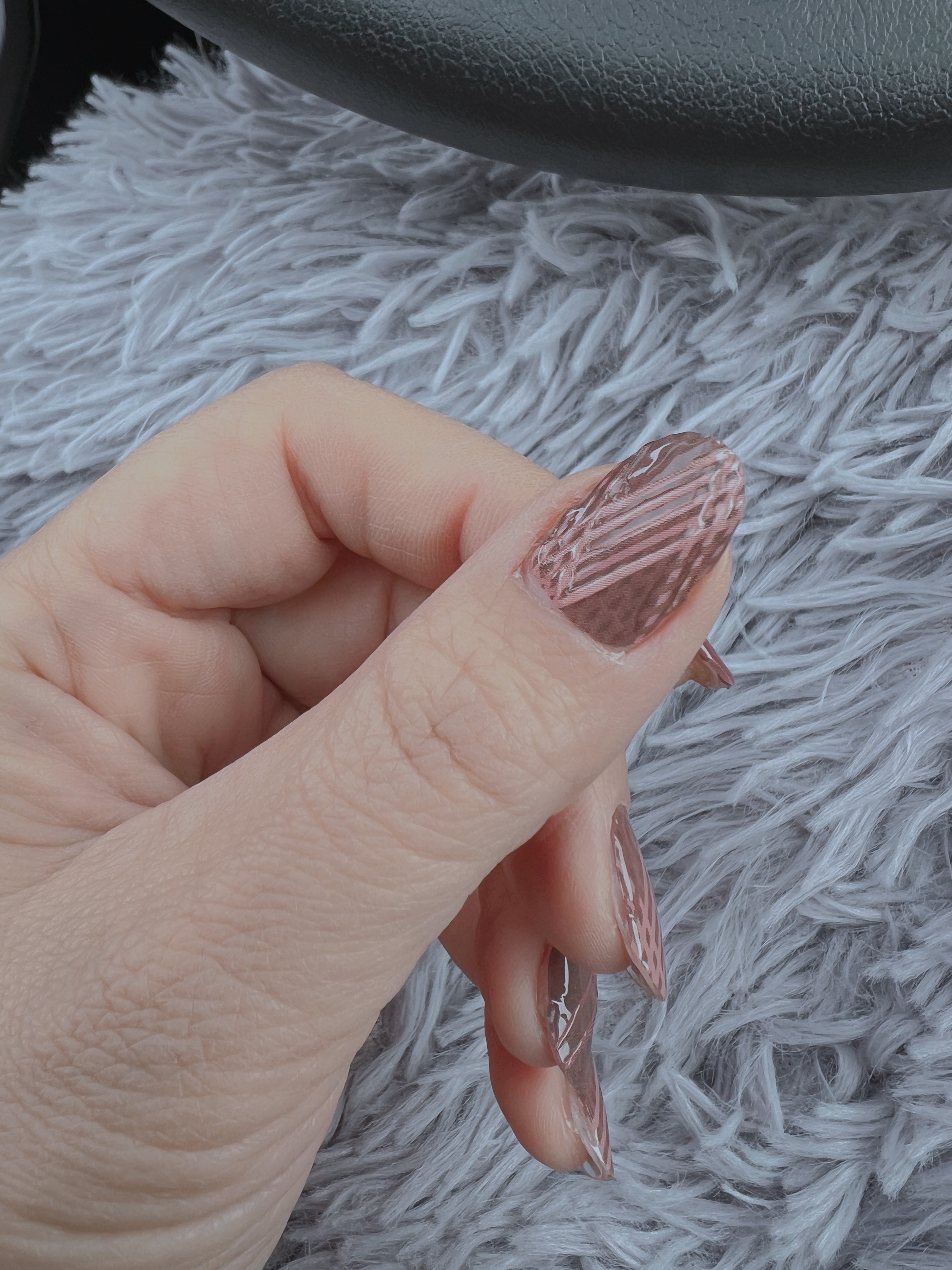 DAISO×紗々 UV GEL ネイルシール/DAISO/ネイルシールを使ったクチコミ（2枚目）