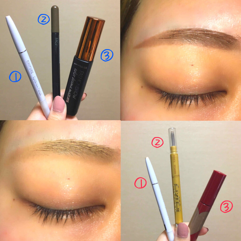 アイブロー ペンシル くり出し式/ちふれ/アイブロウペンシルを使ったクチコミ（2枚目）