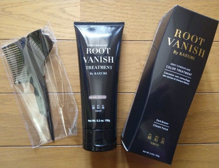 ROOT VANISH 白髪染めカラーシャンプー/ トリートメント/綺和美/市販シャンプーを使ったクチコミ(1枚目)