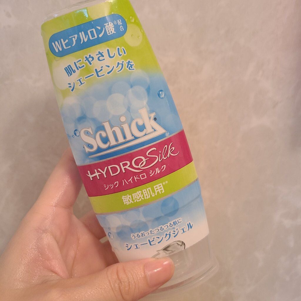 ハイドロシルク シェービングジェル 150g/ハイドロシルク/ムダ毛ケアを使ったクチコミ(2枚目)