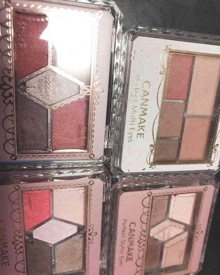 【旧品】パーフェクトスタイリストアイズ/キャンメイク/アイシャドウパレットを使ったクチコミ(2枚目)