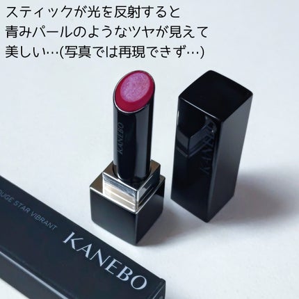 ルージュスターヴァイブラント/KANEBO/口紅を使ったクチコミ(2枚目)