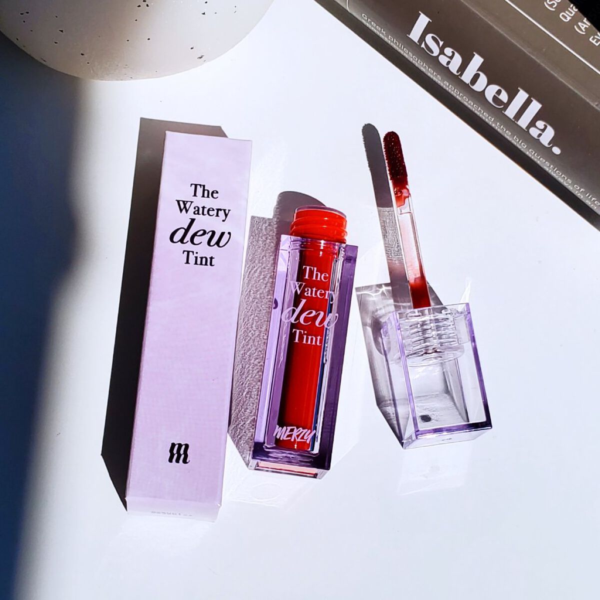 ザ ウォータリーデューティント/MERZY/リップティントを使ったクチコミ（1枚目）