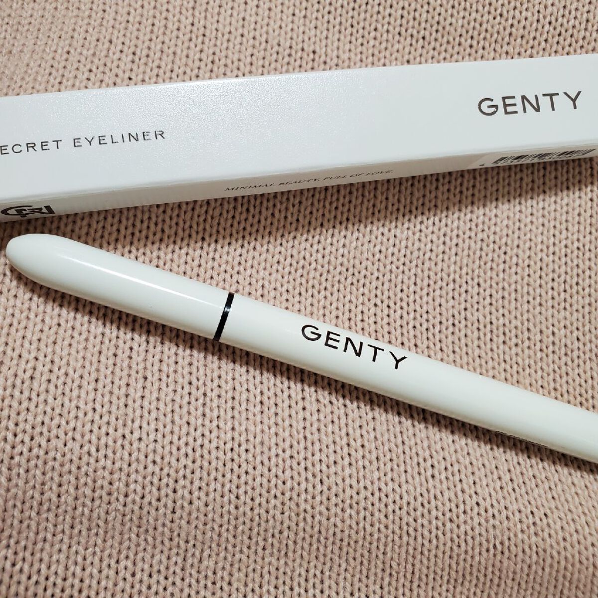 シークレット アイライナー/GENTY/リキッドアイライナーを使ったクチコミ（1枚目）