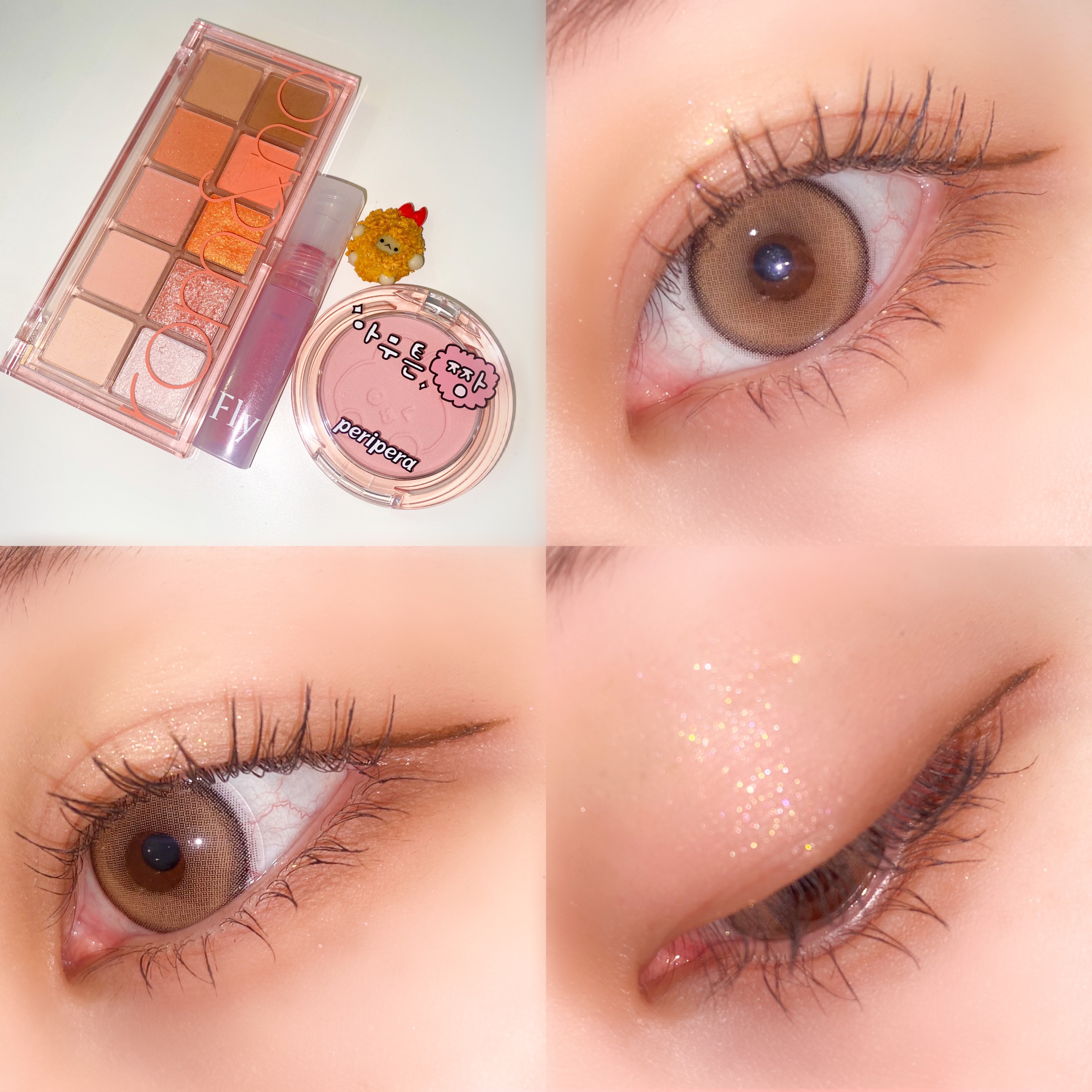 #今日のメイク #アイメイク

🍑rom&nd
ベターザンパレット
08 PEACH DAHLIA GARDEN


○上段左から2番目→上下まぶた全体に
〇下段右から2番目→下まぶたのキワに
〇下段右端→締め色
〇下段左端→上瞼にふんわ