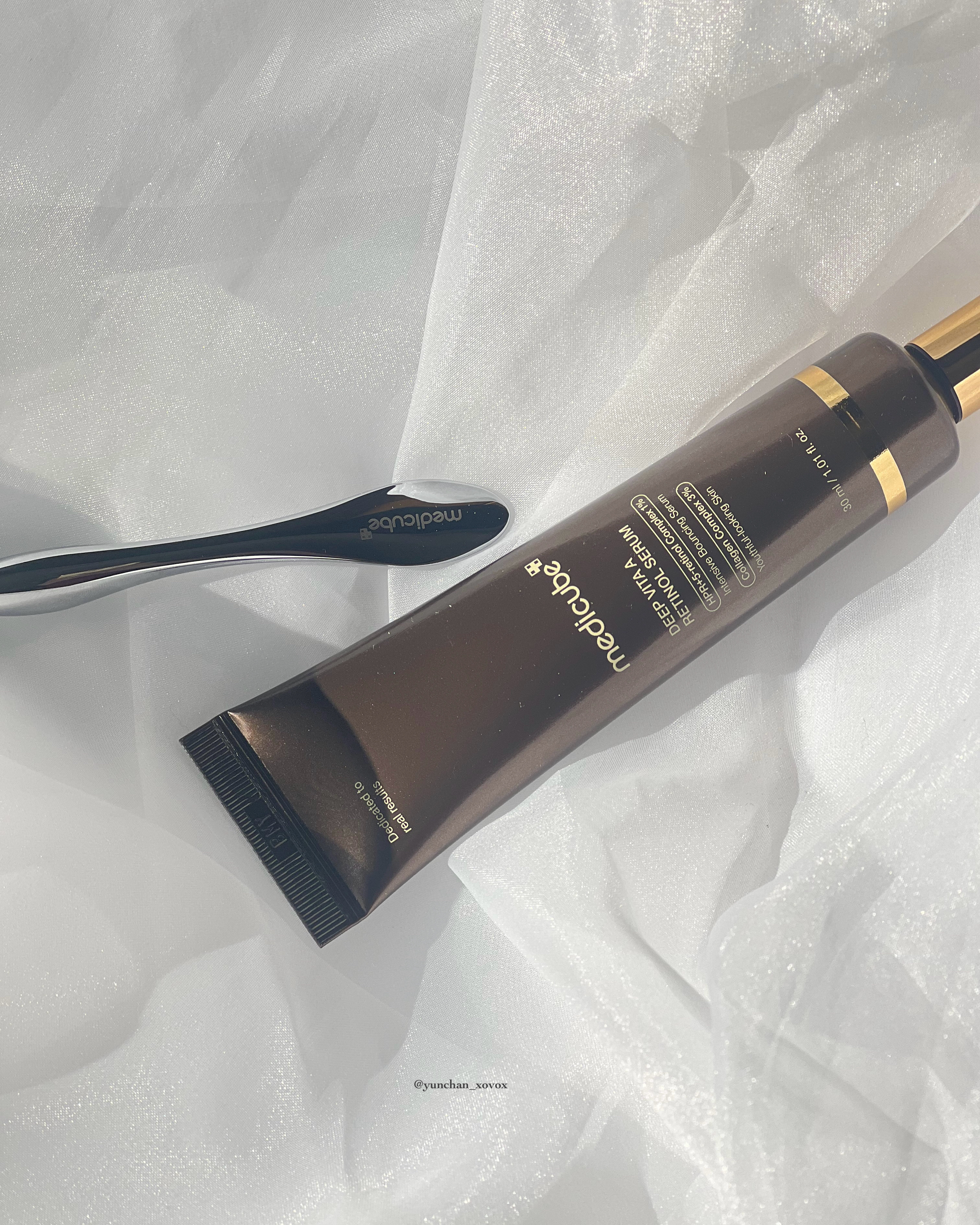 ディープビタAレチノールセラム/MEDICUBE/美容液を使ったクチコミ（2枚目）