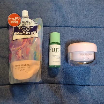 ピンクティーツリーライスシカウォッシュオフパック/APLIN/洗い流すパック・マスクを使ったクチコミ(6枚目)