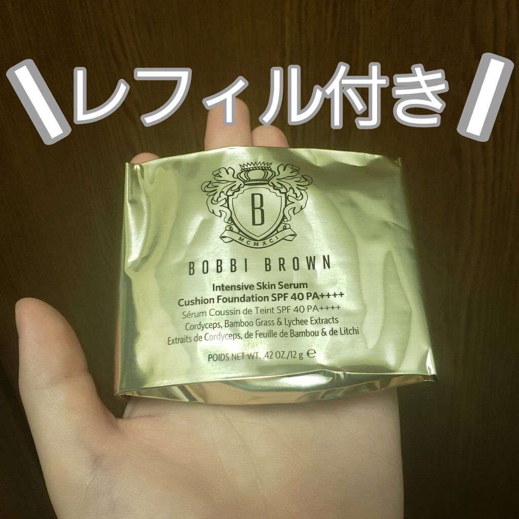 インテンシブ スキン セラム クッション ファンデーション/BOBBI BROWN/クッションファンデーションを使ったクチコミ(3枚目)