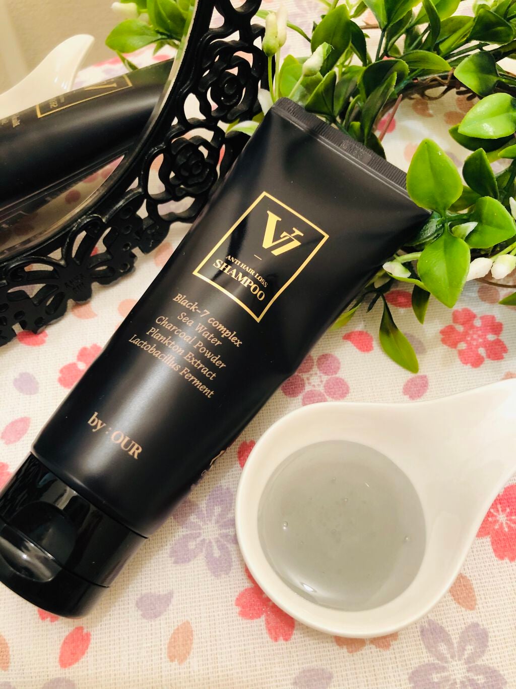 V7 アンチヘアロス シャンプー/by : OUR/サロンシャンプーを使ったクチコミ(4枚目)