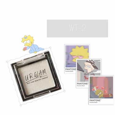 UR GLAM　POWDER EYESHADOW/U R GLAM/シングルアイシャドウを使ったクチコミ（2枚目）