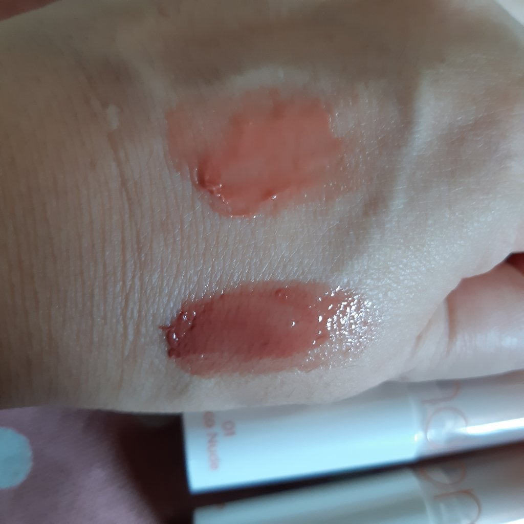 グラスティングメルティングバーム/rom&nd/リップバームを使ったクチコミ(3枚目)