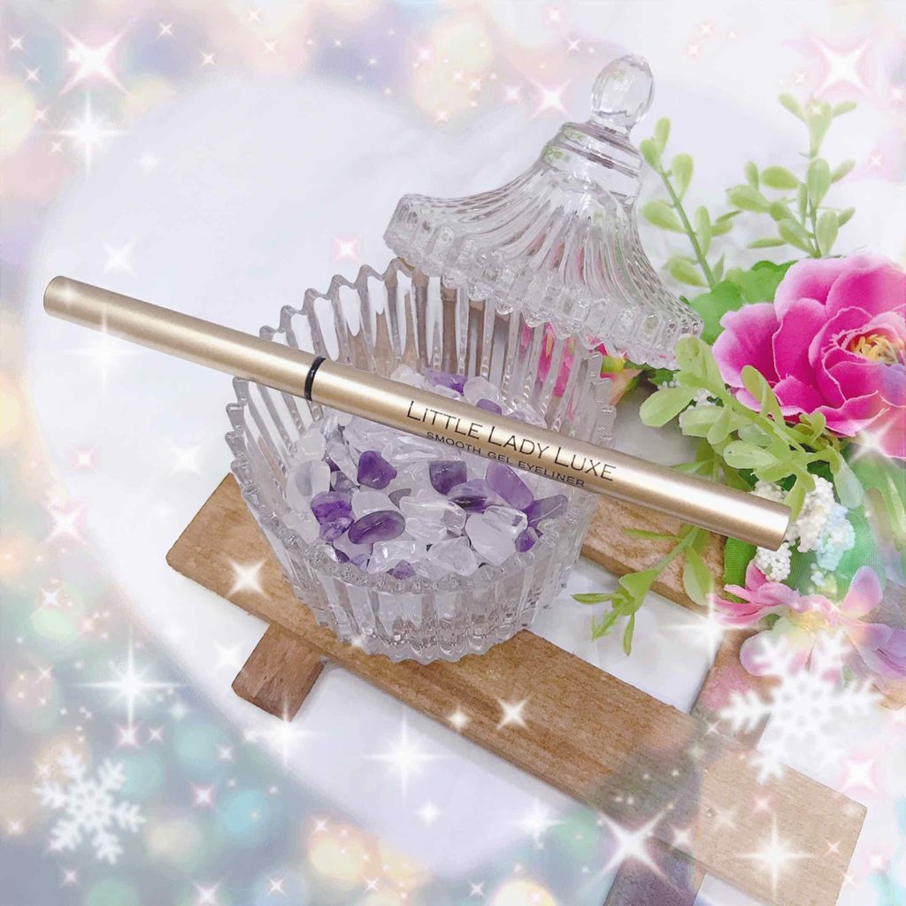 スムースジェルアイライナー/リトルレディ リュクス/ジェルアイライナーを使ったクチコミ(2枚目)