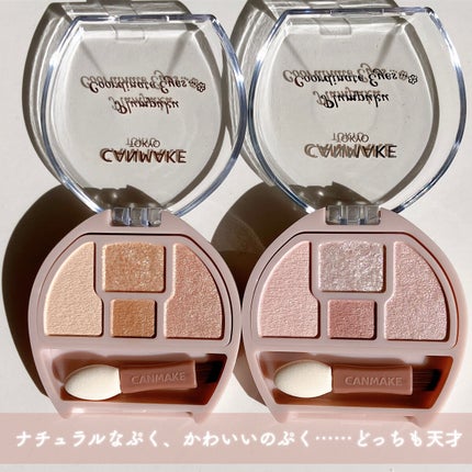 プランぷくコーデアイズ/キャンメイク/パウダーアイシャドウを使ったクチコミ(5枚目)