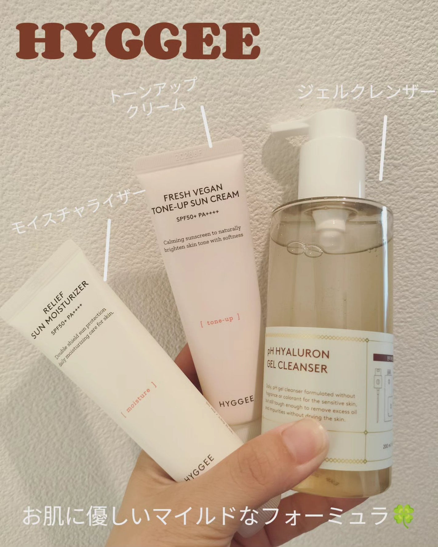 リリーフサンモイスチャライザー/HYGGEE/化粧下地を使ったクチコミ(1枚目)