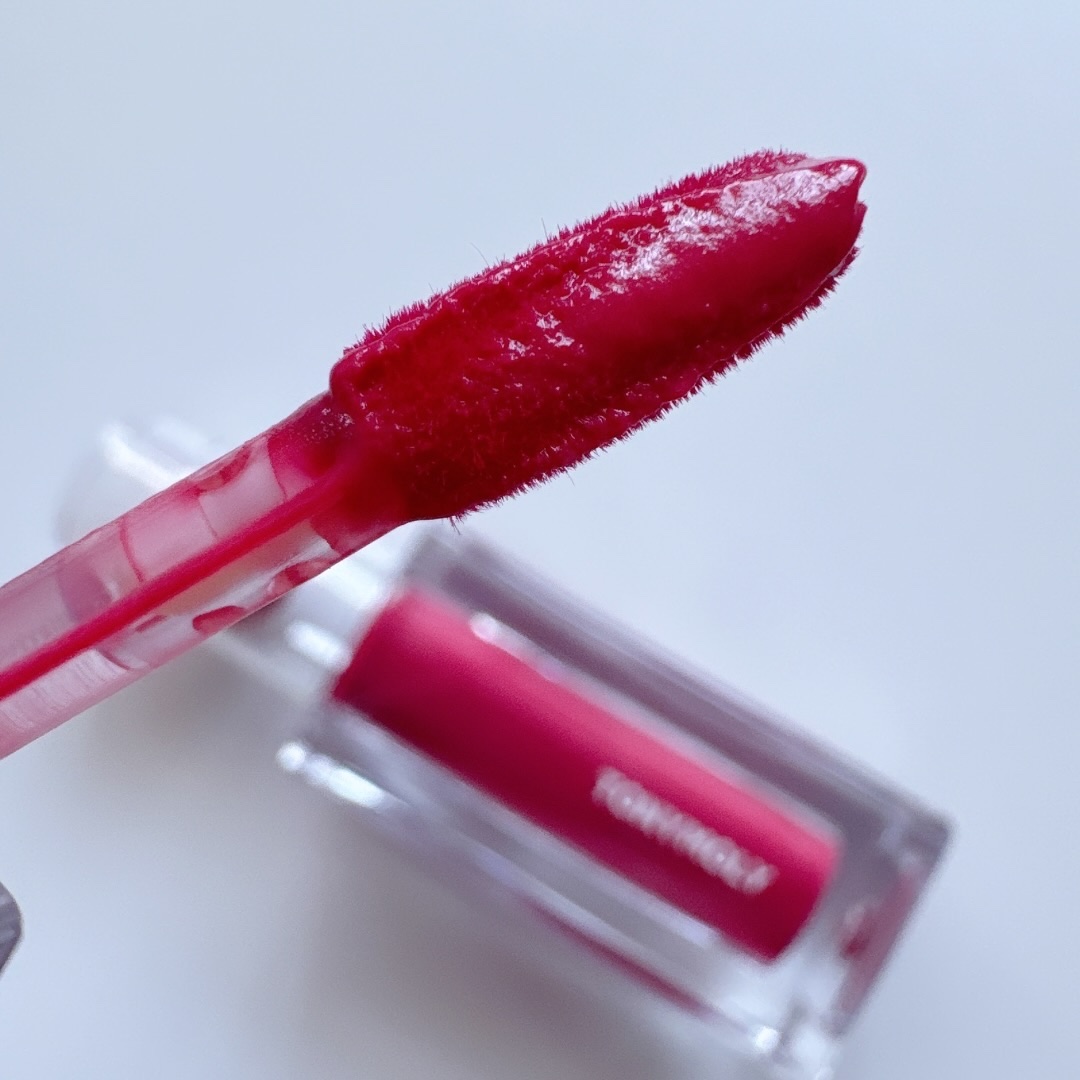 ゲットイットティント ウォーターフルバター/TONYMOLY/リップティントを使ったクチコミ（3枚目）