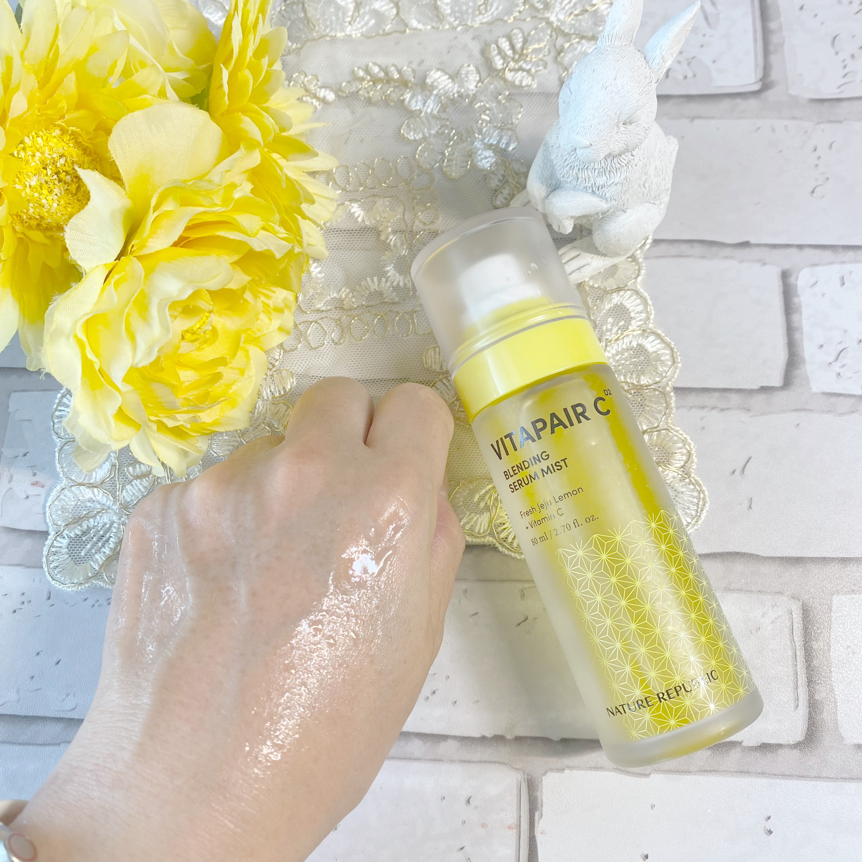 ビタペアCセラムミスト/ネイチャーリパブリック/ミスト状化粧水を使ったクチコミ（3枚目）