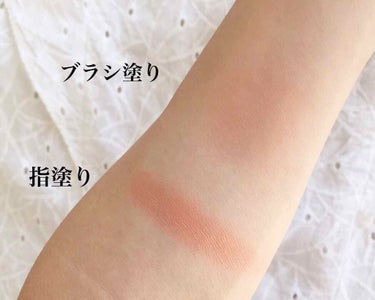 インナーグロウ チークパウダー 06 Alpen Glow/SHISEIDO/パウダーチークを使ったクチコミ（2枚目）