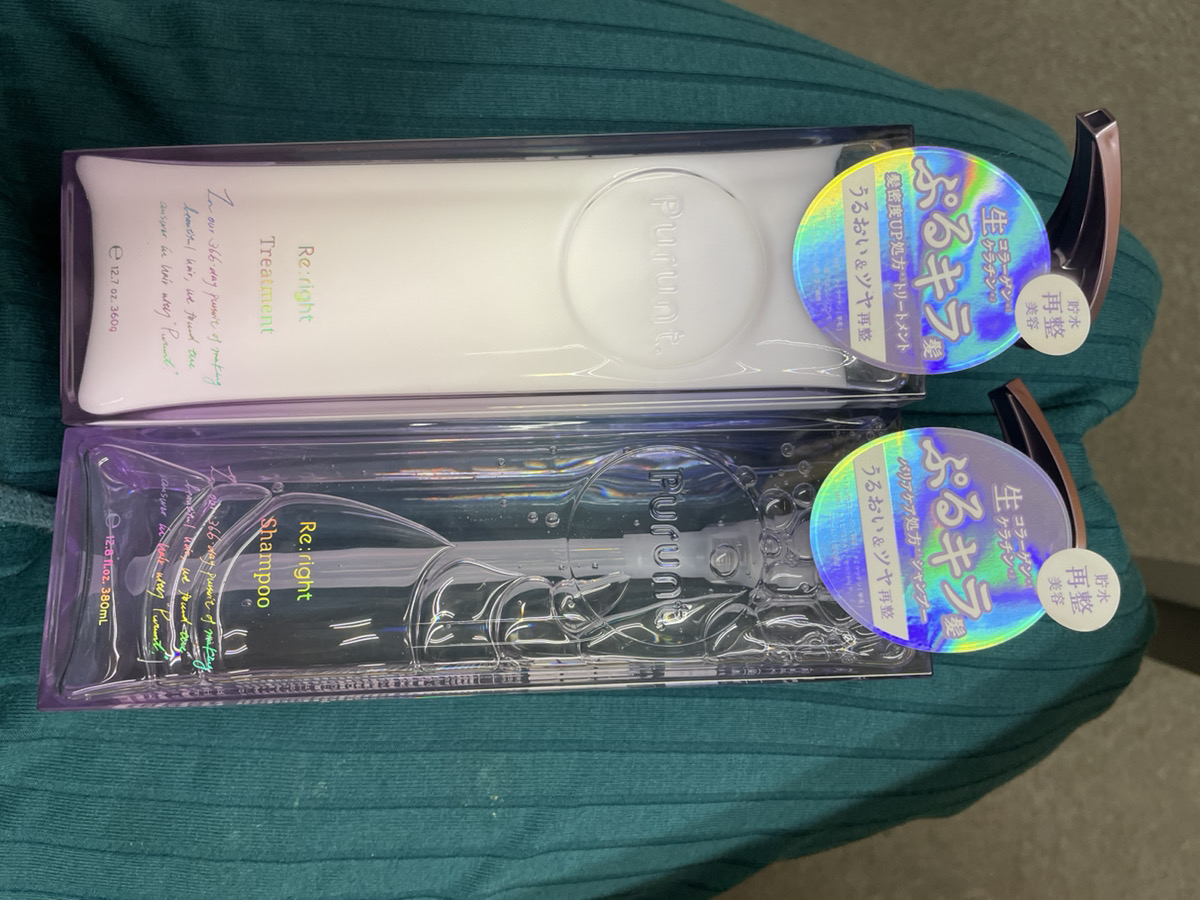 プルント リライト美容液シャンプー/トリートメント/Purunt./市販シャンプーを使ったクチコミ（1枚目）