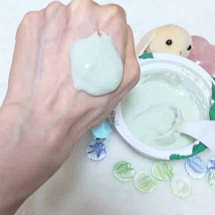 ヴィーガングリーンシカコラーゲンモデリングカップパック/MEDIPEEL/洗い流すパック・マスクを使ったクチコミ(4枚目)