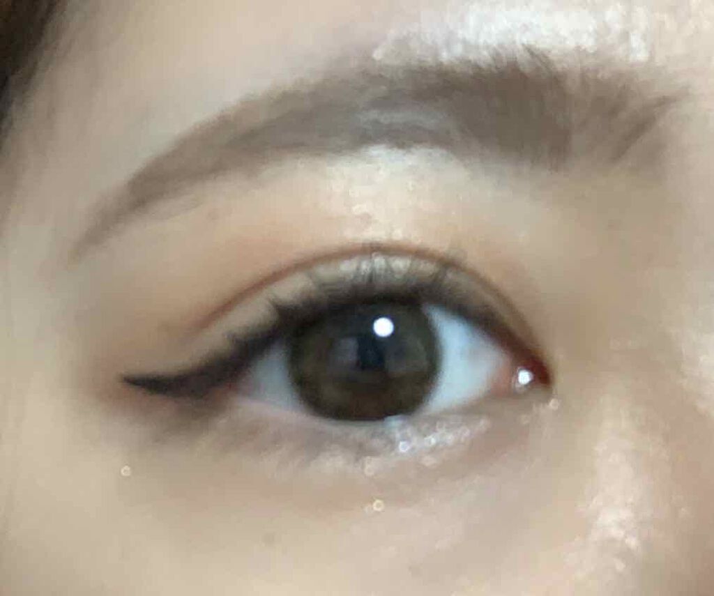 ウォータープルーフ リキッドアイライナー/CAROME./リキッドアイライナーを使ったクチコミ(2枚目)