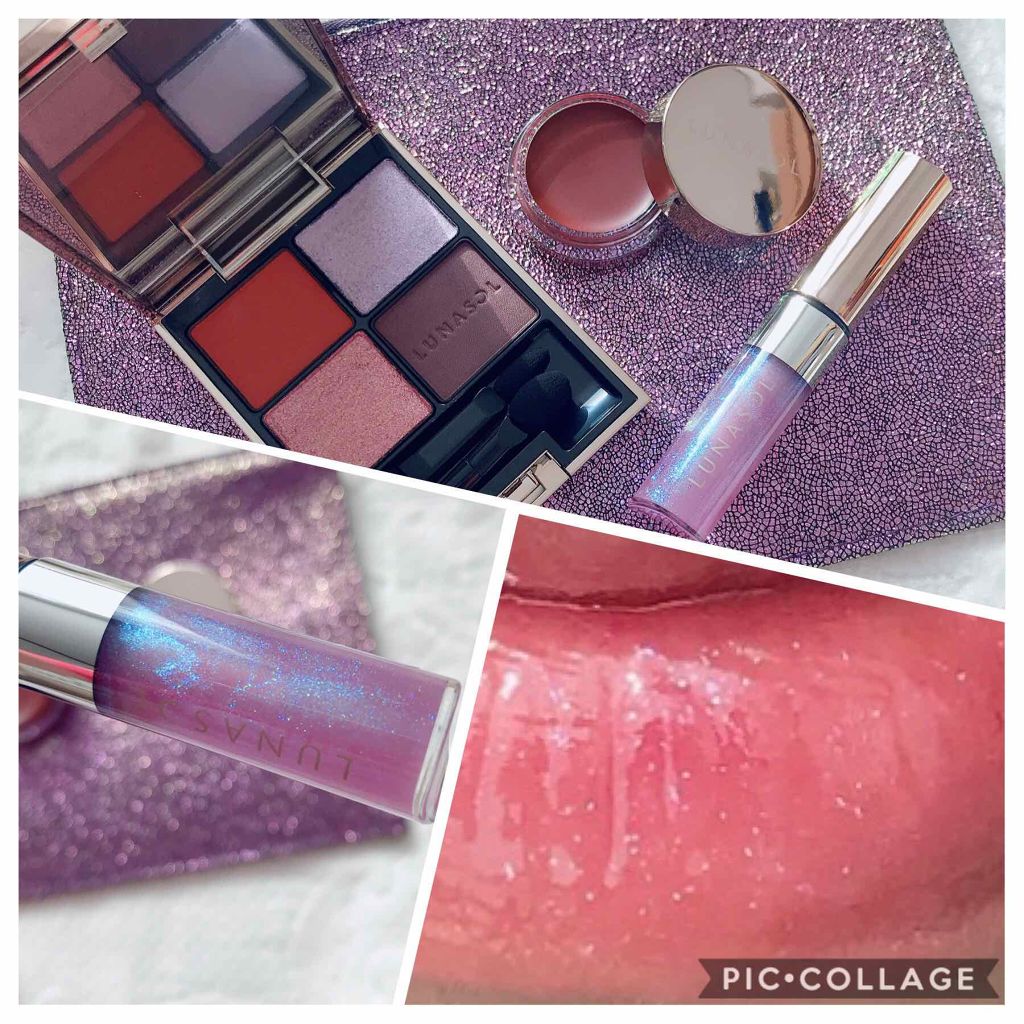 ホリデーフェイバリット2019/LUNASOL/メイクアップキットを使ったクチコミ（1枚目）