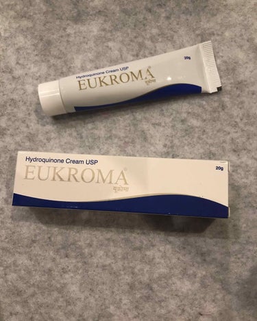 EUKROMA　ハイドロキノンクリーム4%　20g/EUKROMA/その他スキンケアを使ったクチコミ（2枚目）