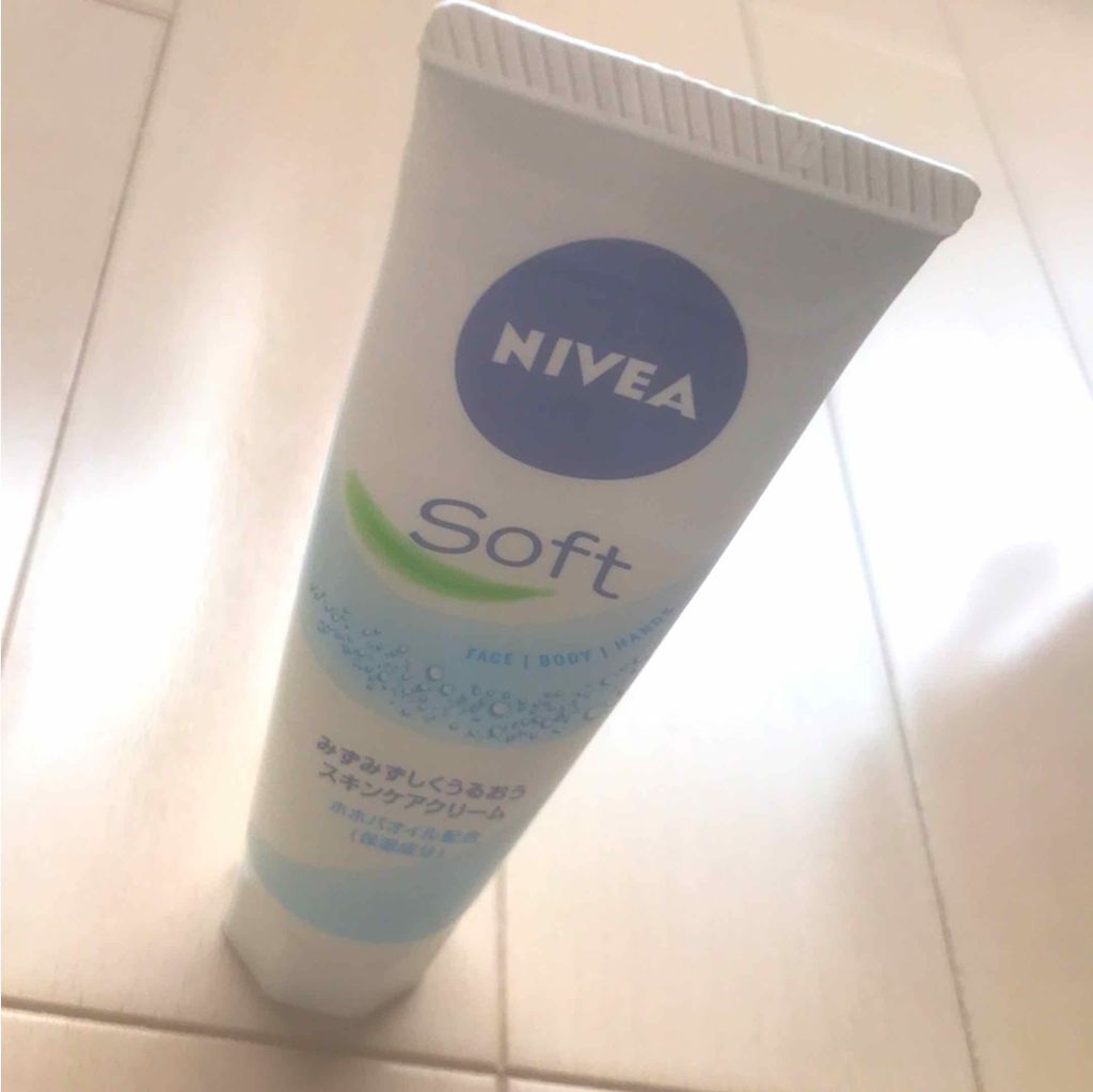 ニベアソフト スキンケアクリーム/ニベア/ボディクリームを使ったクチコミ（1枚目）