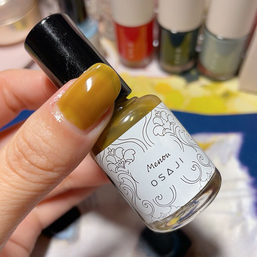 オサジ アップリフト ネイルカラー 27 Menou〈めのう〉/OSAJI/マニキュアを使ったクチコミ（3枚目）