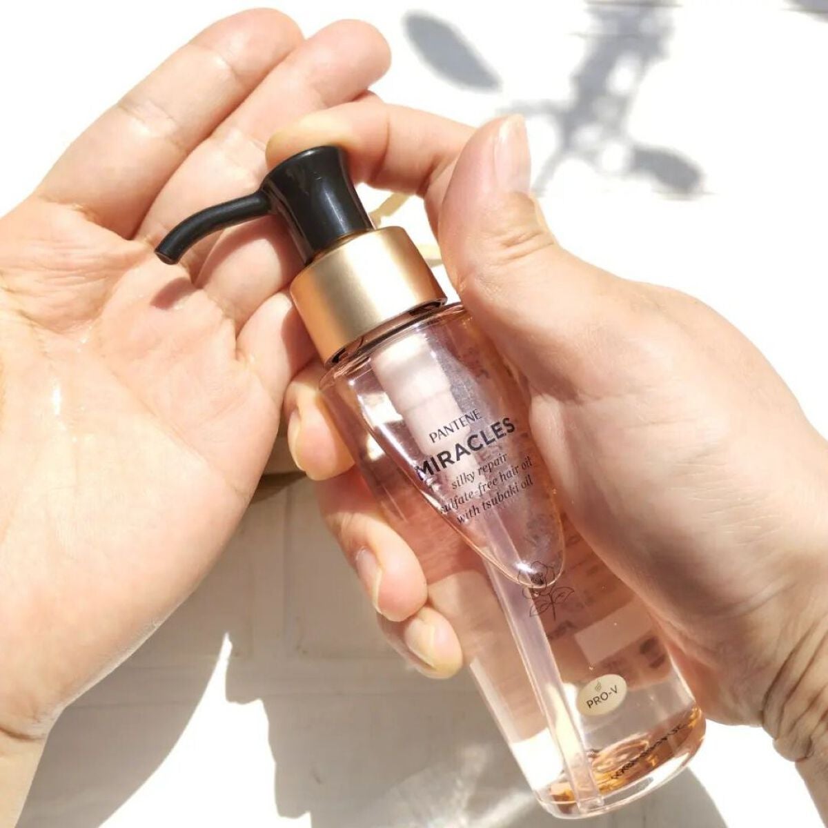 ミラクルズ シルキーリペア 洗い流さないトリートメント/パンテーン/ヘアオイルを使ったクチコミ(2枚目)