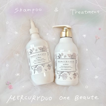 フレグランスシャンプー&ウォータートリートメント スパークリングフローラルの香り/MERCURYDUO/市販シャンプーを使ったクチコミ(1枚目)