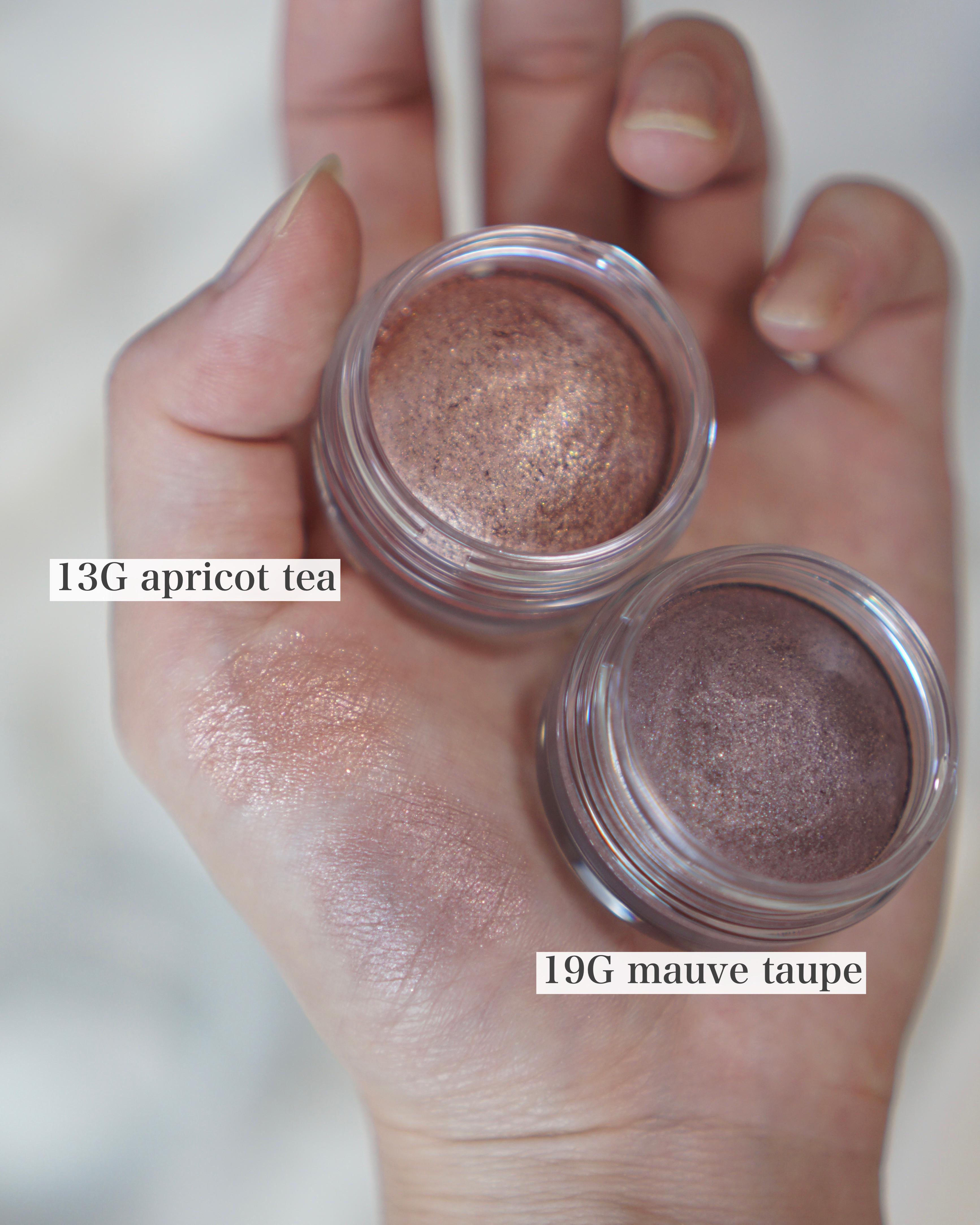 アイグロウジェム スキンシャドウ 19G mauve taupe/DECORTÉ/ジェル・クリームアイシャドウを使ったクチコミ（2枚目）