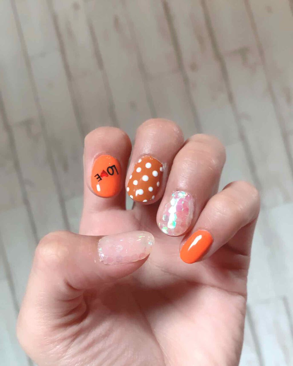 ぶぅーちゃん on LIPS 「セルフジェルネイル💅#セルフネイル#スパンコール#ジェルネイル..」(1枚目)