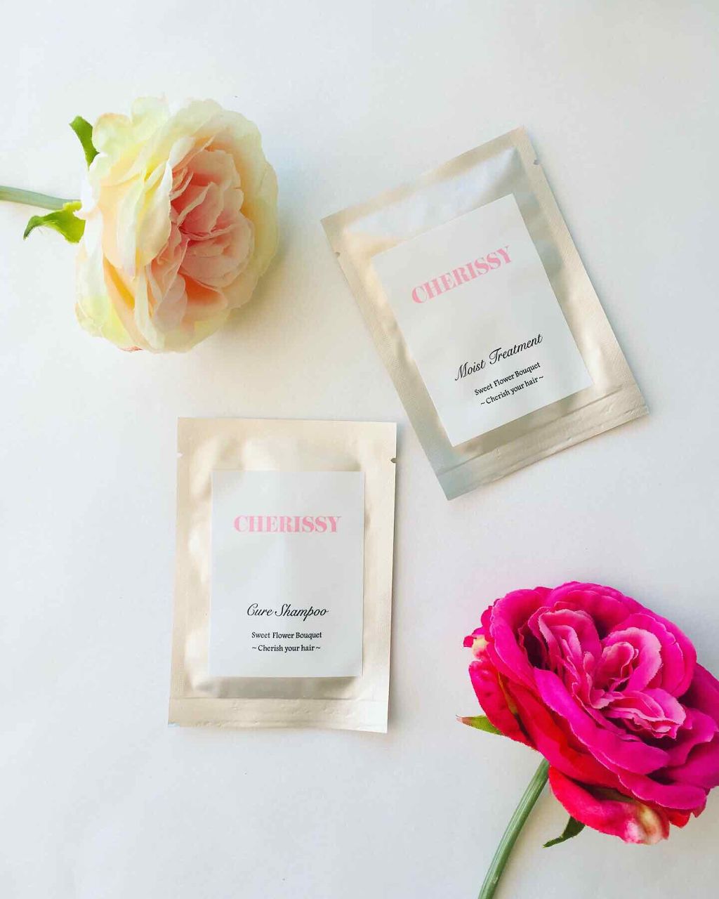 チェリッシーシャンプー&トリートメント/CHERISSY/市販シャンプーを使ったクチコミ（1枚目）