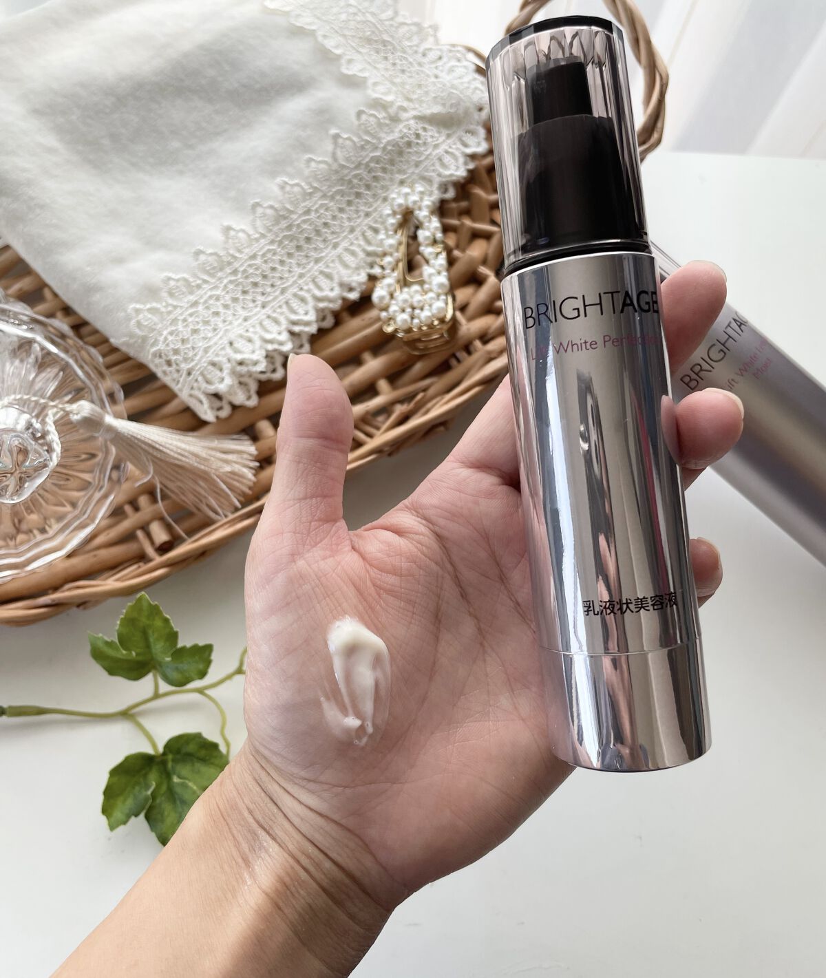 リフトホワイト パーフェクション/BRIGHTAGE/美容液を使ったクチコミ（2枚目）