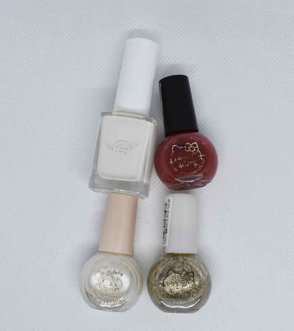 サンリオネイル/DAISO/マニキュアを使ったクチコミ(2枚目)