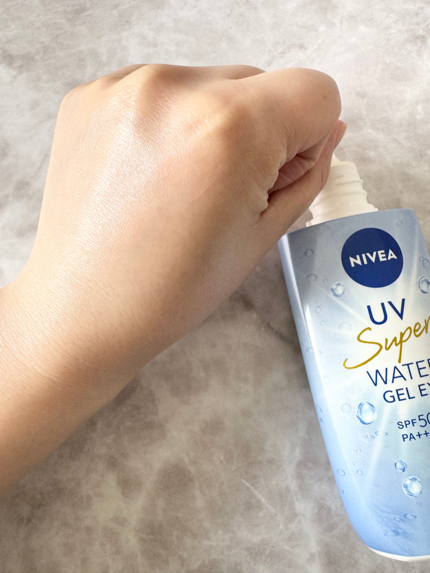 ニベアUV ウォータージェルEX/ニベア/日焼け止めジェルを使ったクチコミ(3枚目)