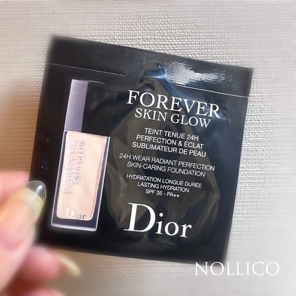 【旧】ディオールスキン フォーエヴァー フルイド グロウ/Dior/リキッドファンデーションを使ったクチコミ(1枚目)