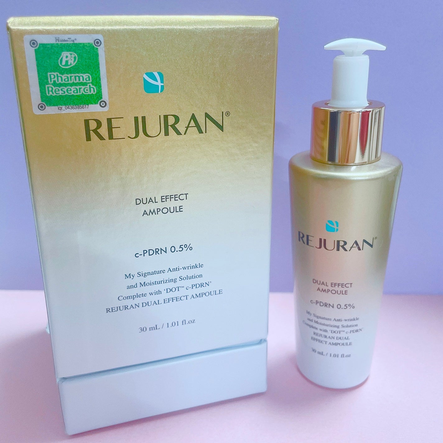 REJURAN デュアルエフェクトアンプル 30ml/REJURAN COSMETICS/美容液を使ったクチコミ(2枚目)