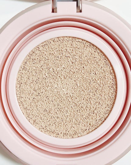 ハイパーカバーフィットクッション ピンク(桜エディション)/APRILSKIN/クッションファンデーションを使ったクチコミ(6枚目)