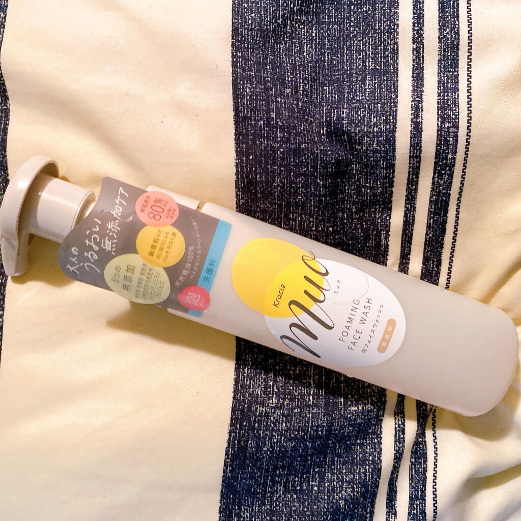 泡の洗顔料/muo/泡洗顔を使ったクチコミ(1枚目)