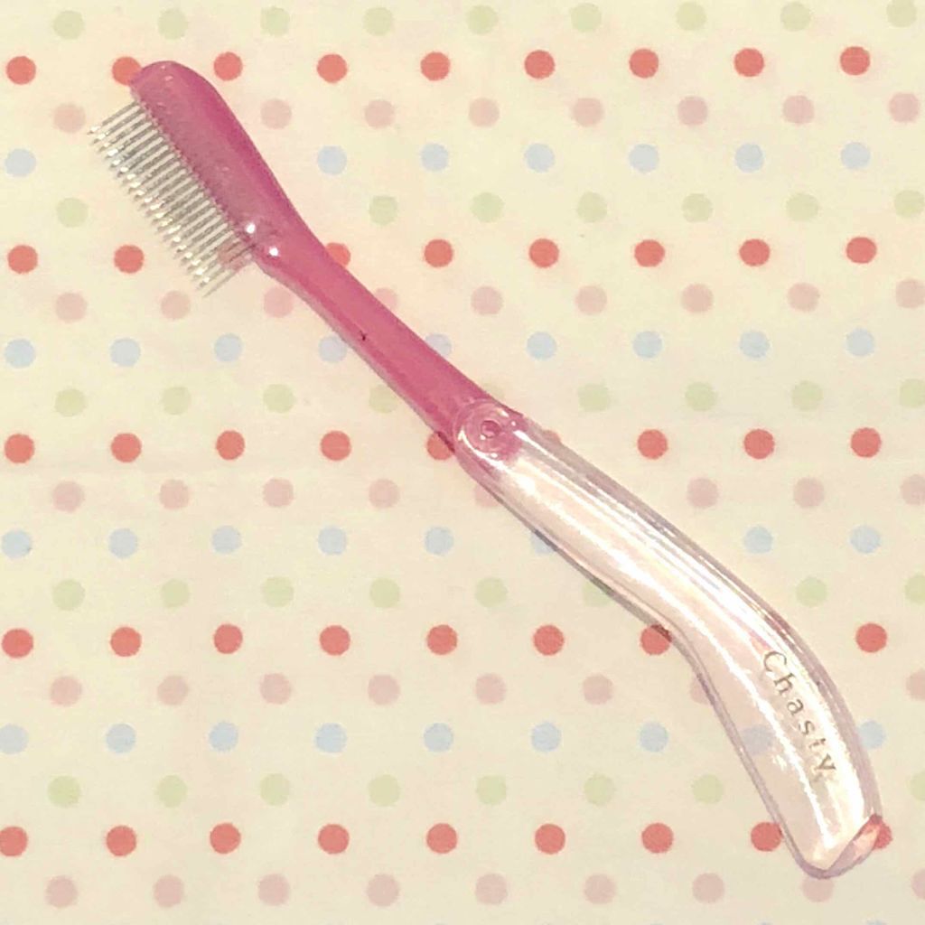 マスカラコームメタルN ペールP/チャスティ/その他化粧小物を使ったクチコミ(1枚目)