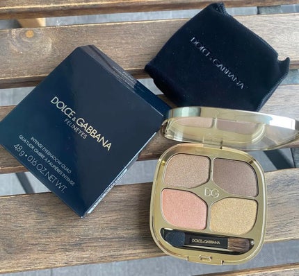フェリンアイズ インテンスアイシャドウ クアッド/DOLCE&GABBANA BEAUTY/アイシャドウパレットを使ったクチコミ(1枚目)