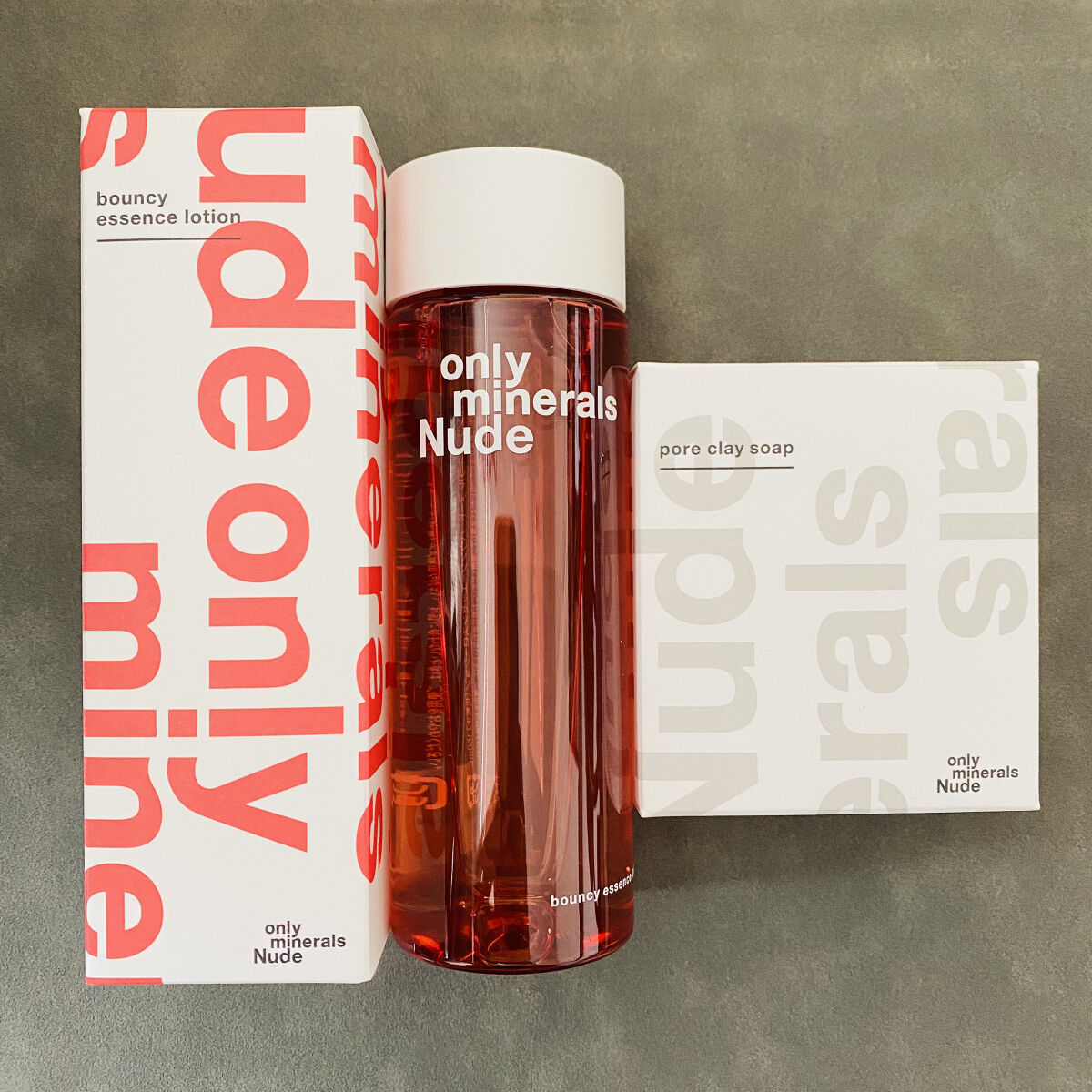 Nude バウンシーエッセンスローション/ONLY MINERALS/化粧水を使ったクチコミ（1枚目）