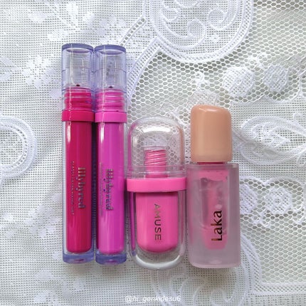 ジェルフィットティント/AMUSE/リップティントを使ったクチコミ(1枚目)